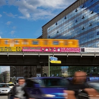 Banner Werbung an Brücken Berlin schalten